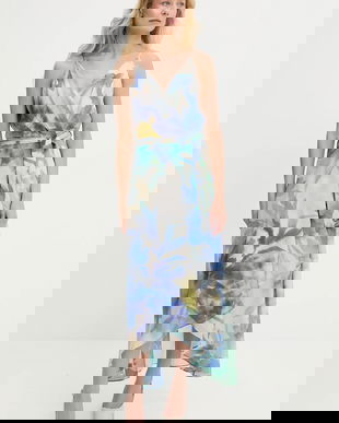 Answear Lab rochie maxi, evazati