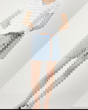 Medicine pantaloni scurti neted, medium waist