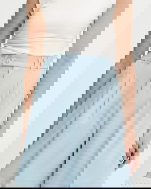 Answear Lab pantaloni scurti neted, high waist