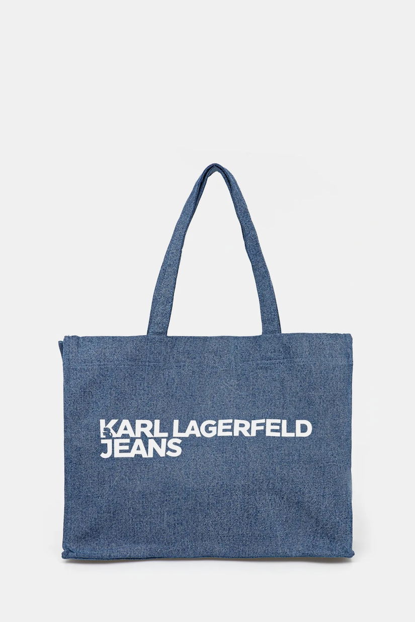 Karl Lagerfeld Jeans geantă de bumbac A3W50069