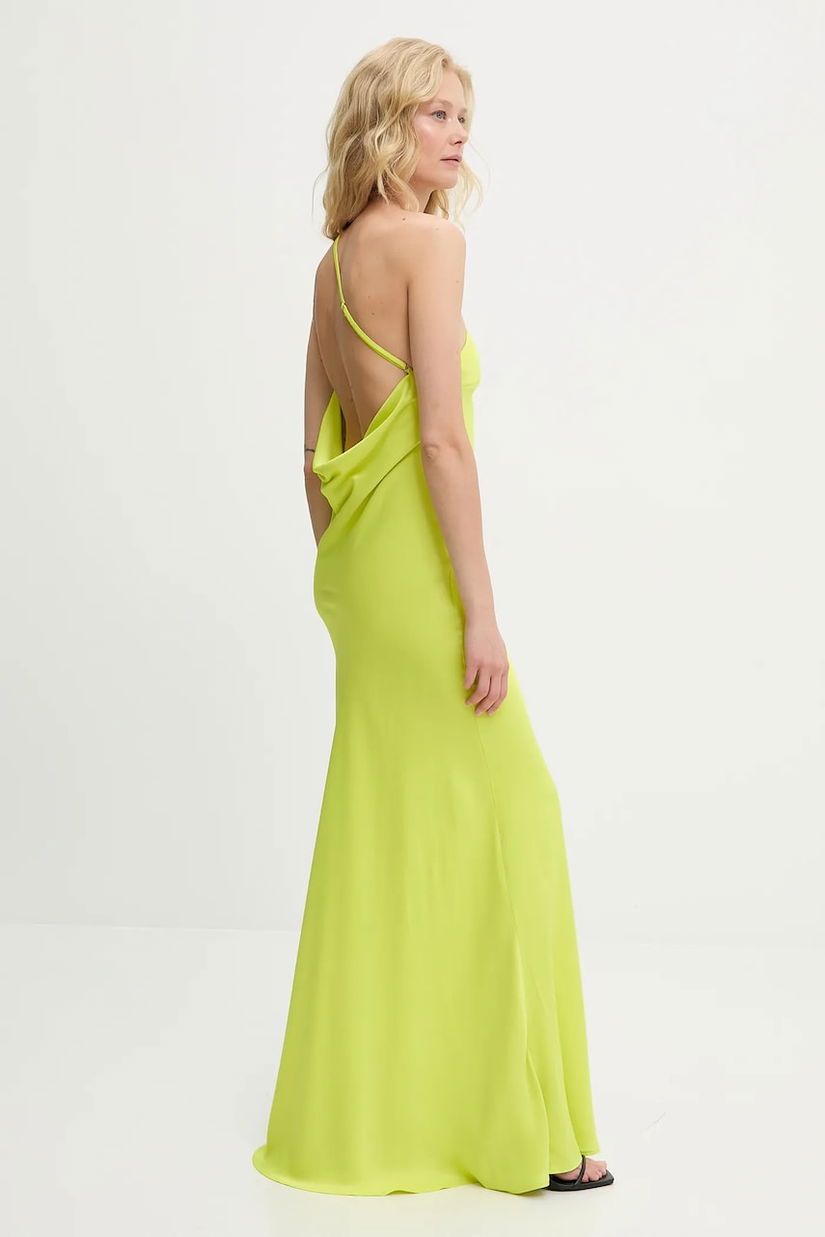 Answear Lab rochie culoarea galben, maxi, mulata