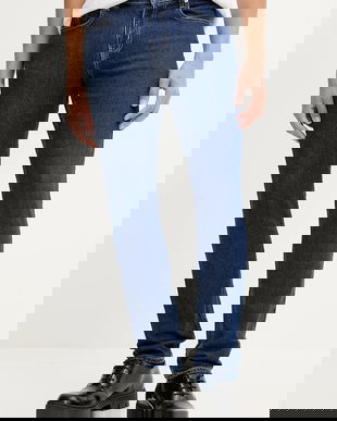 Karl Lagerfeld Jeans jeans culoarea bleumarin, A3M10052