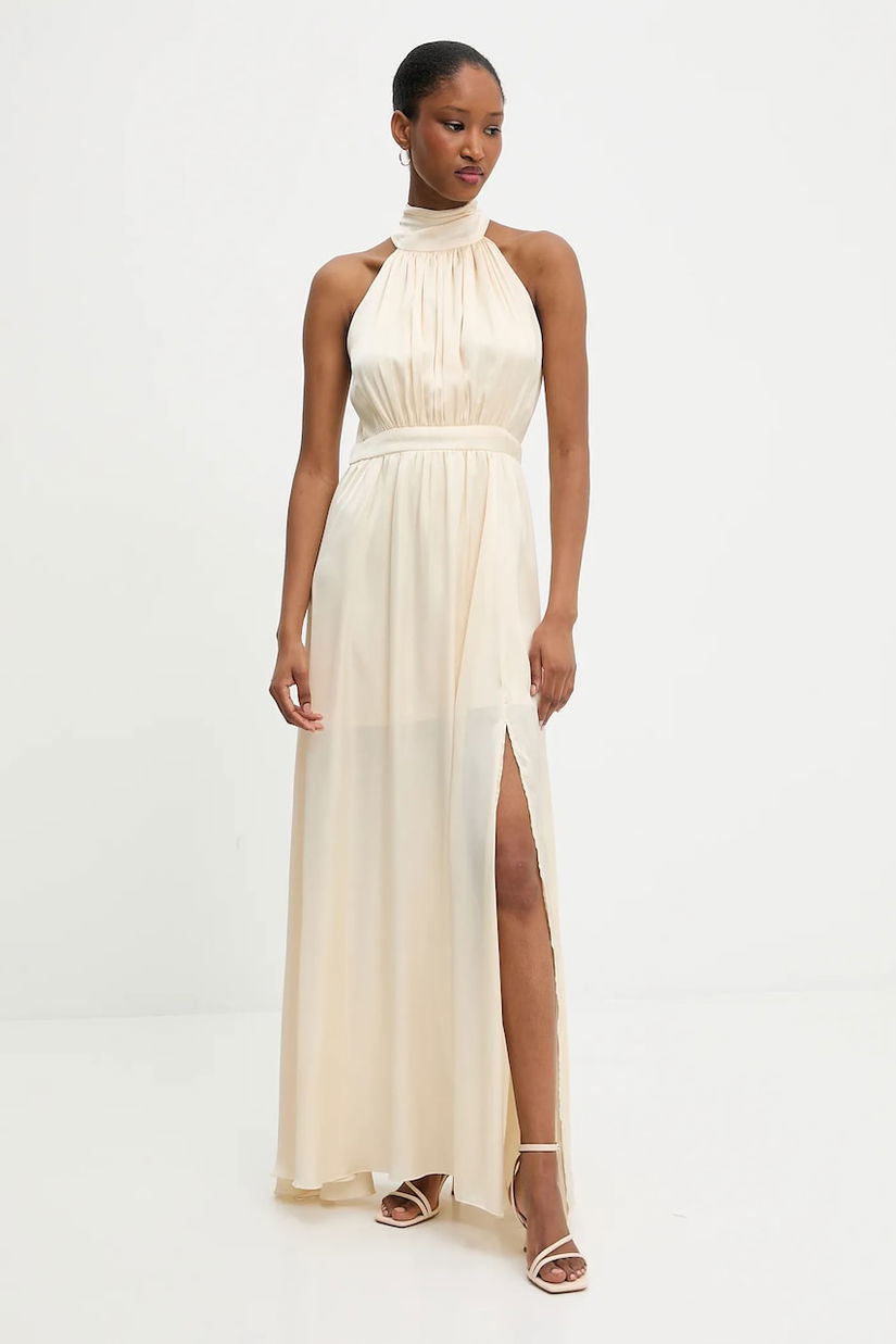 Answear Lab rochie culoarea rosu, maxi, evazati