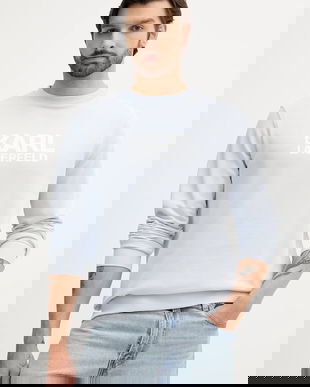 Karl Lagerfeld hanorac de bumbac cu imprimeu, 553917.705091