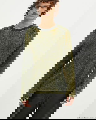 Paul Smith pulover de lână bărbați, culoarea verde, M1R-912Y-N02506