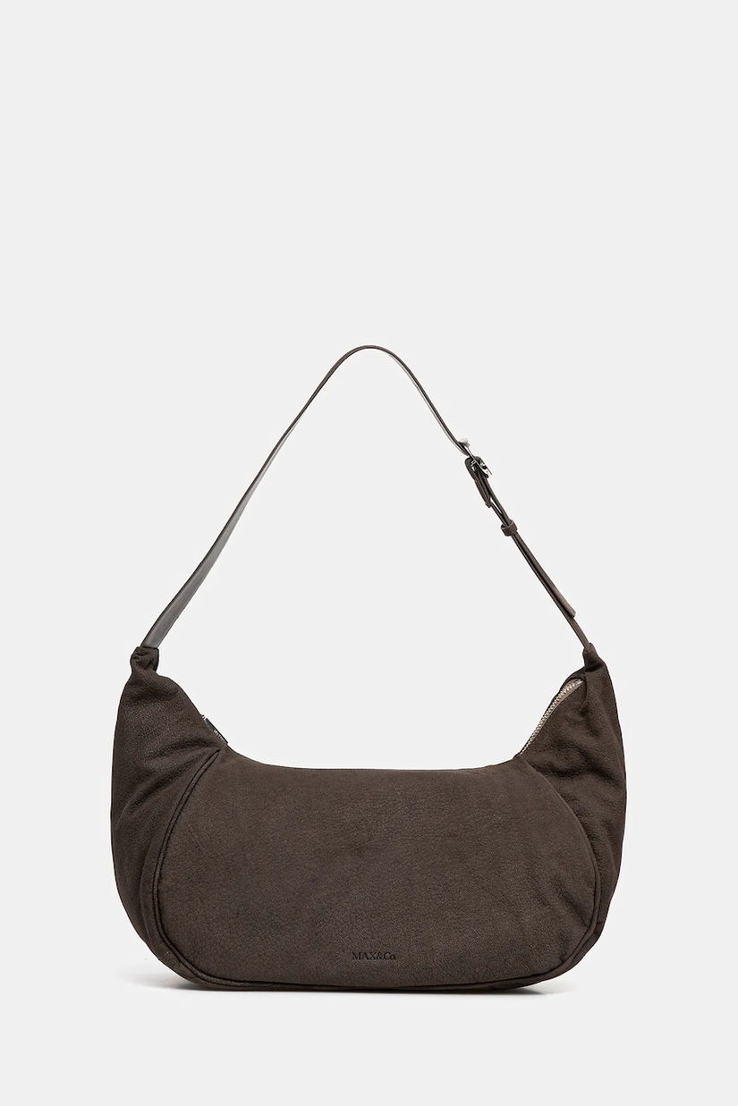 MAX&Co. poșetă de piele culoarea verde, 2516511076200