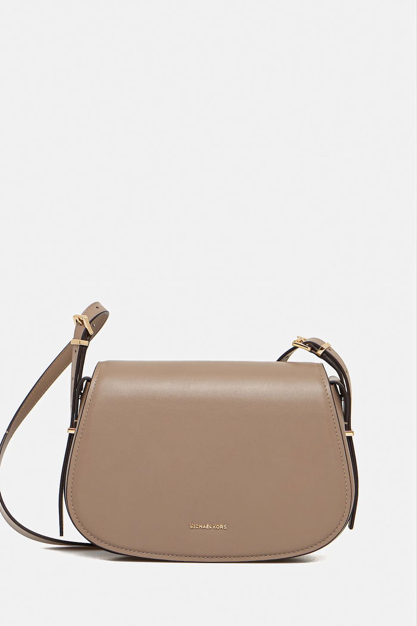 MICHAEL Michael Kors geantă de piele culoarea negru, 30R5GL0M2L