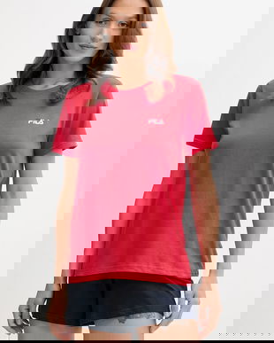 Fila set de pijama de bumbac culoarea alb, bumbac, FPS4180