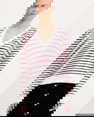 Tommy Jeans pulover de bumbac culoarea alb, light, DW0DW19888