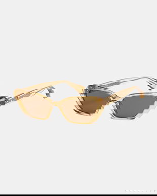 AllSaints ochelari de soare Rei culoarea auriu, ALS5019