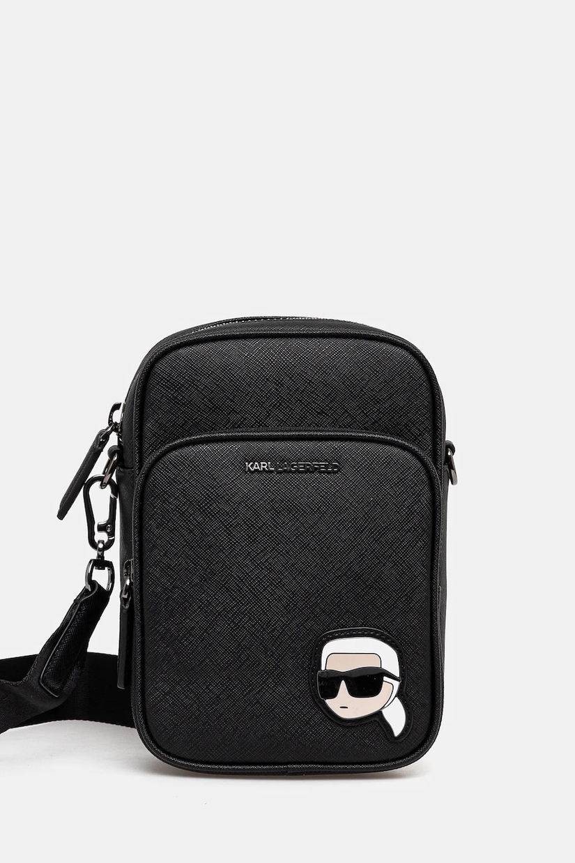 Karl Lagerfeld borseta barbati, culoarea negru, A1M30081
