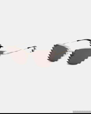 Alexander McQueen ochelari de soare femei, culoarea argintiu, AM0501S