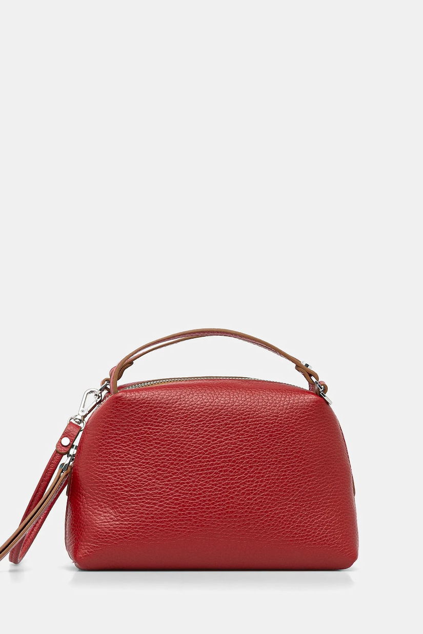 Gianni Chiarini poseta de piele culoarea rosu