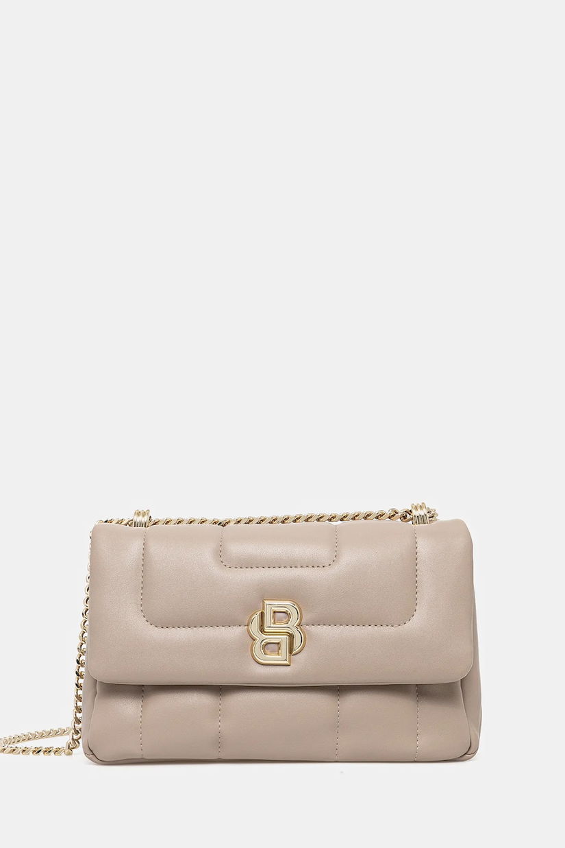 BOSS poseta culoarea bej, 50523348