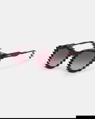 Chloé ochelari de soare femei, culoarea roz, CH0295S