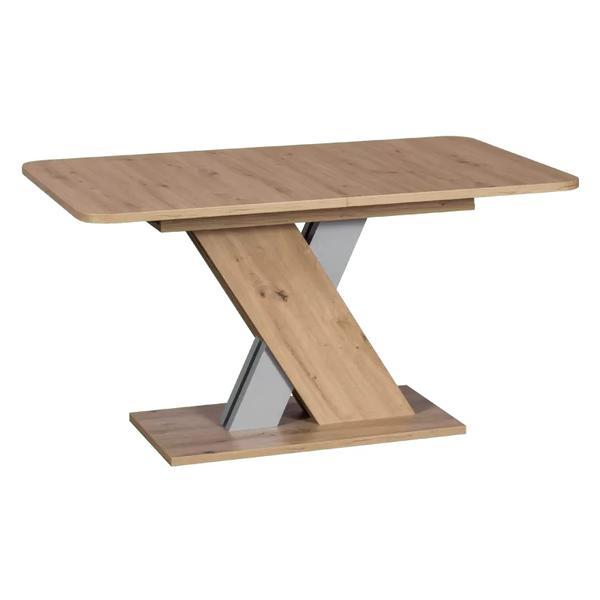 Masa extensibila Exel, stejar, 140-180x85x75 cm