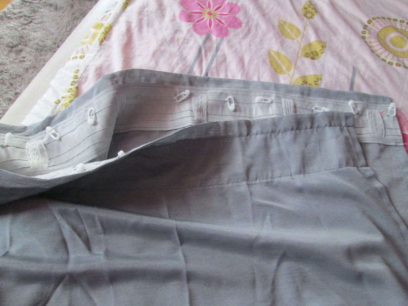 perdea/draperie gri lunga