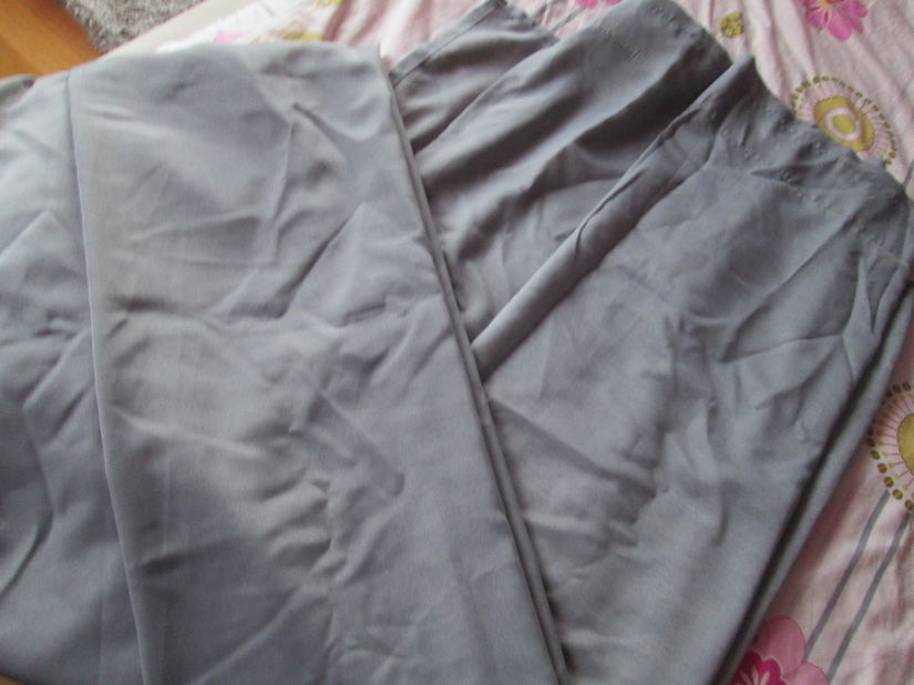 perdea/draperie gri lunga