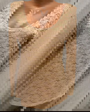 BLUZA ORIGINALA KIM KARDASHIAN KOLLECTION,DANTELA,MARIME XL