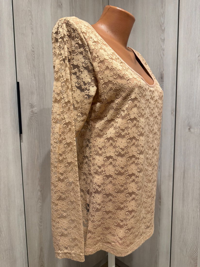 BLUZA ORIGINALA KIM KARDASHIAN KOLLECTION,DANTELA,MARIME XL