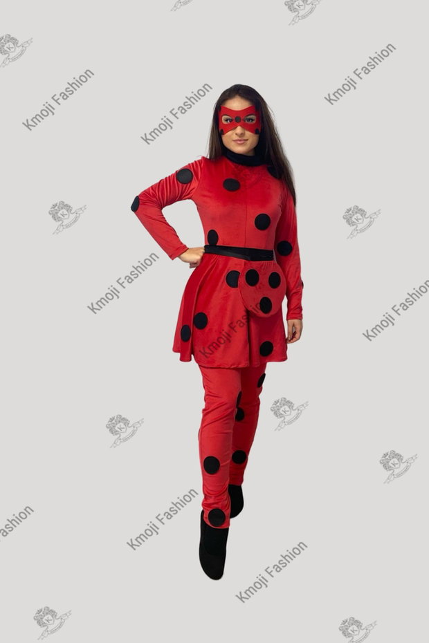 Costum Buburuză Ladybug Model 2 Adult