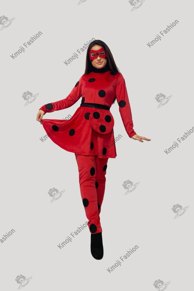 Costum Buburuză Ladybug Model 2 Adult