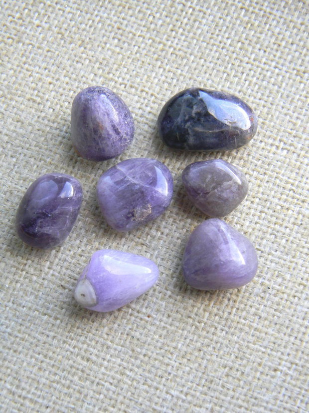 Ametist rulat - lot 7 buc. (MN19)