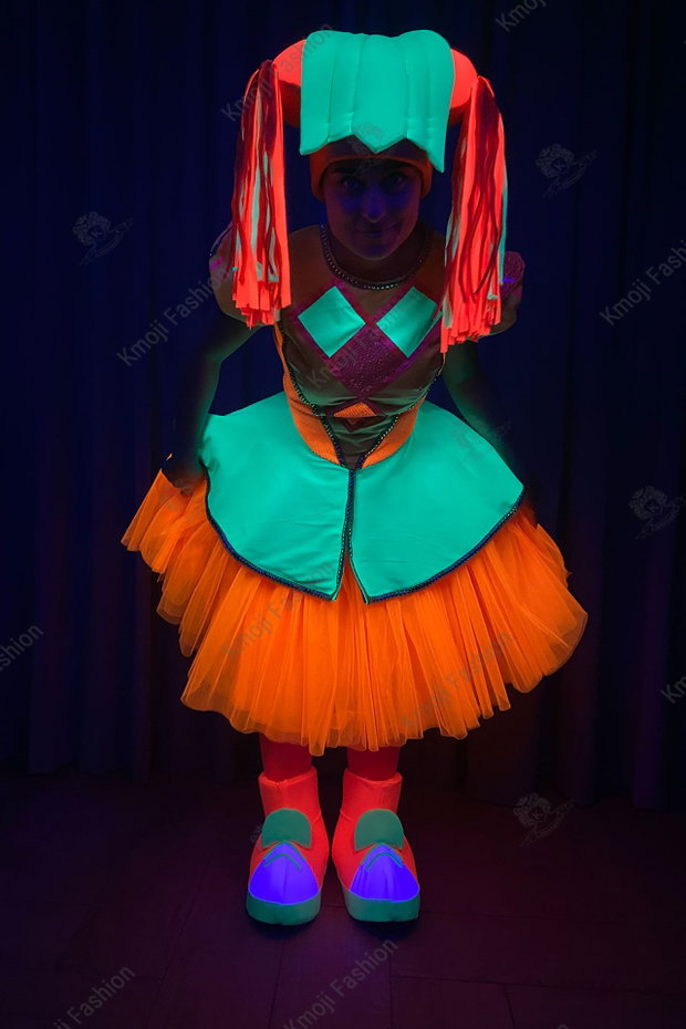 Costum Neon Party Lux Adult