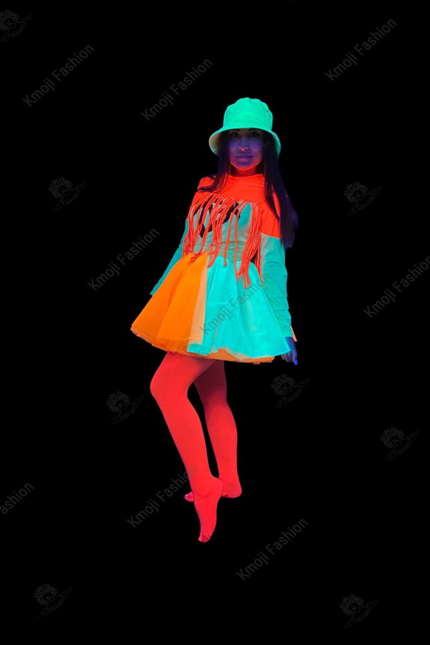 Costum Fetița Neon Standard Adult