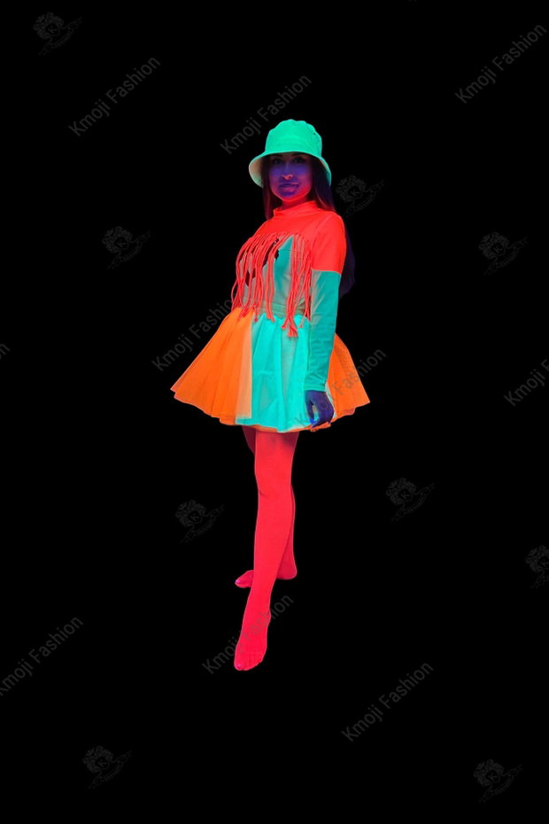 Costum Fetița Neon Standard Adult