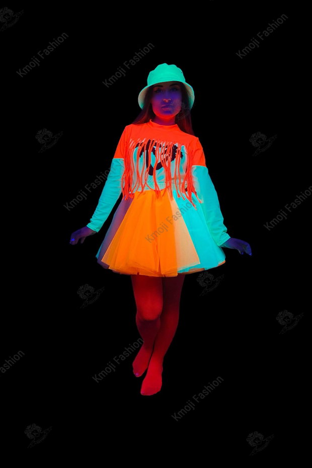 Costum Fetița Neon Standard Adult
