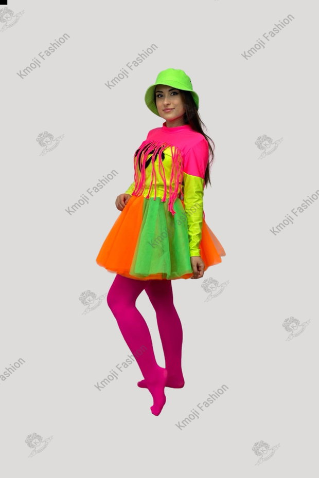 Costum Fetița Neon Standard Adult