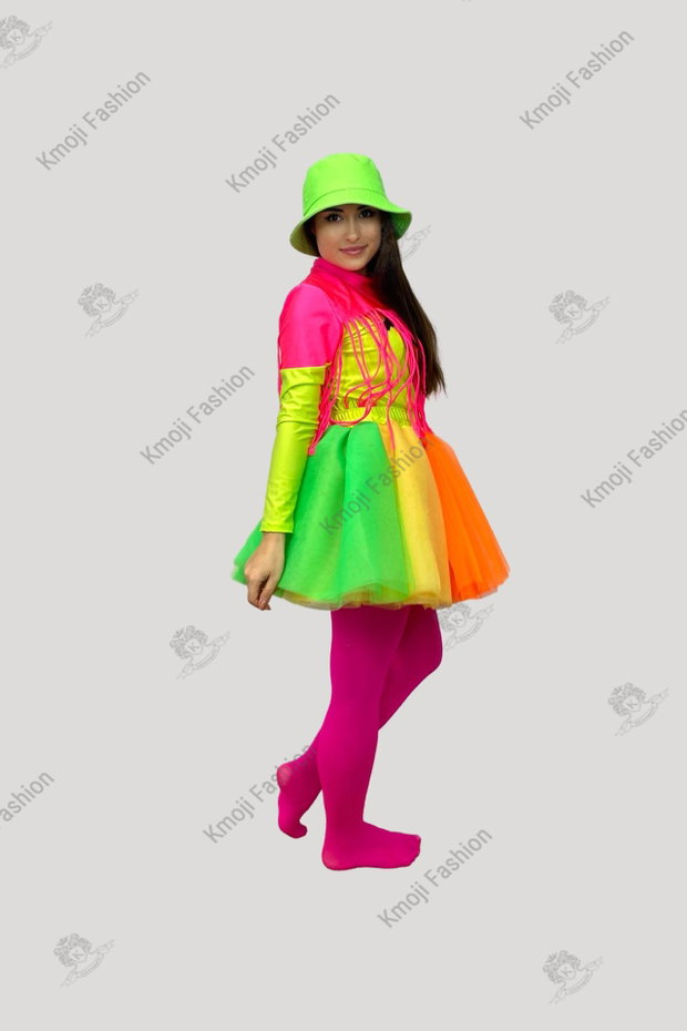 Costum Fetița Neon Standard Adult