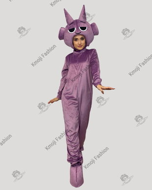 Mascotă Durple Purple Sprunki Adult