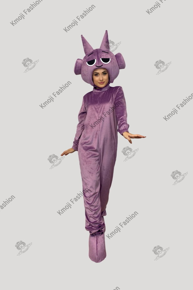 Mascotă Durple Purple Sprunki Adult