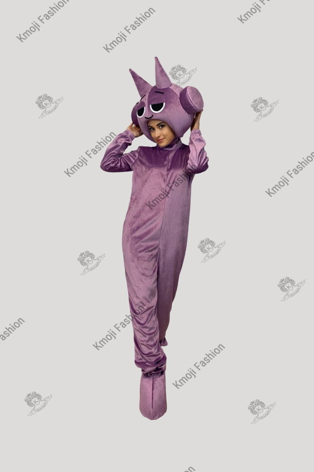 Mascotă Durple Purple Sprunki Adult