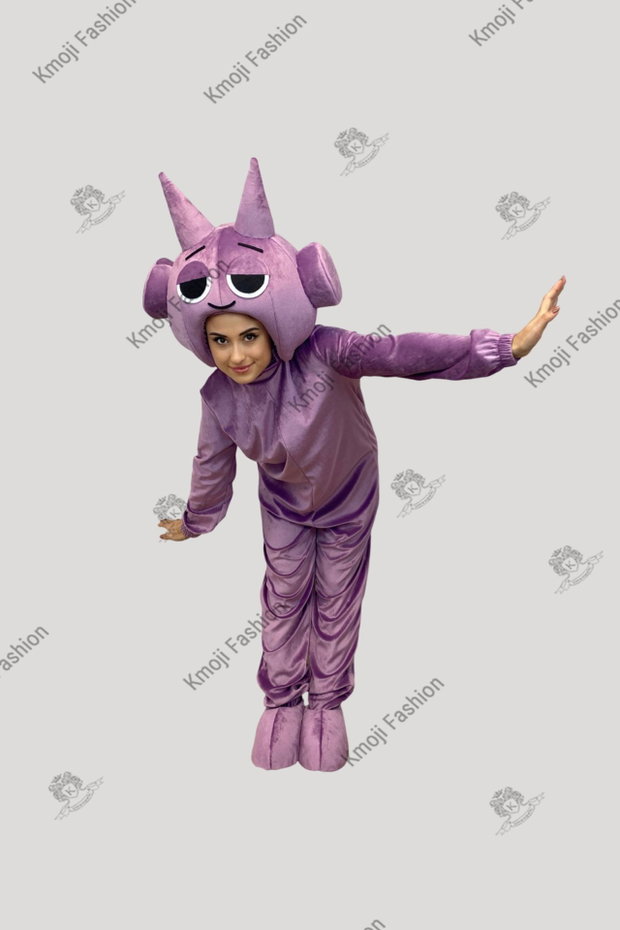 Mascotă Durple Purple Sprunki Adult