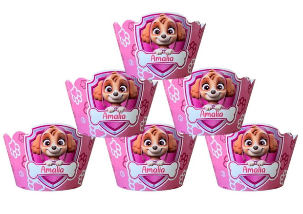 Învelitori brioșe Paw Patrol Skye