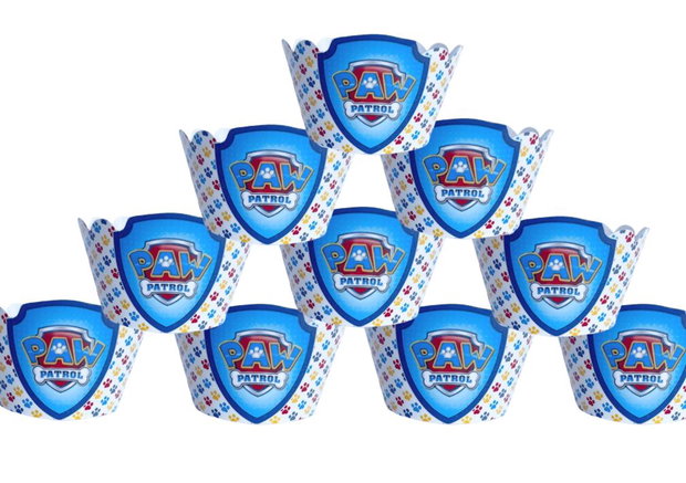 Învelitori brioșe Paw Patrol