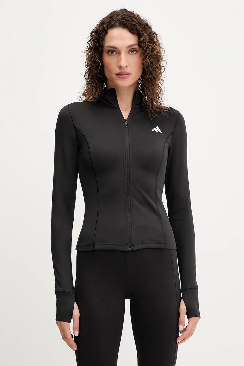 adidas Performance hanorac de antrenament culoarea negru, uni, JM9185
