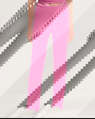 BOSS pantaloni de trening culoarea roz, uni, 50545593