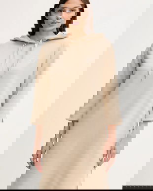 Joop! rochie culoarea bej, mini, drept, 30047772