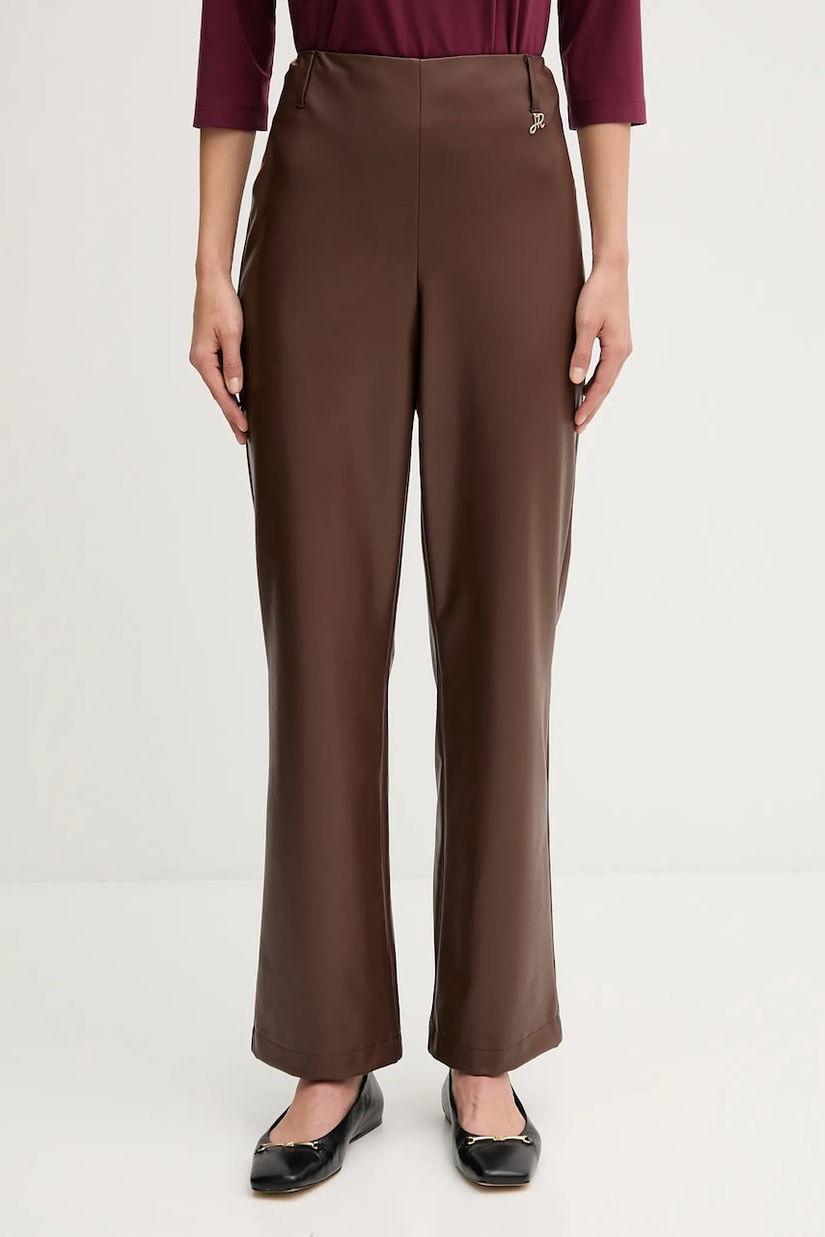 Joseph Ribkoff pantaloni culoarea maro, drept, high waist, 253060