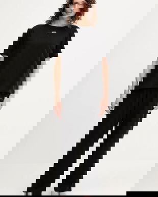 BOSS pijama culoarea negru, 50545568