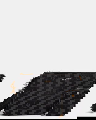 Joop! poșetă culoarea gri, 4140008249