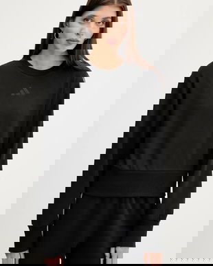 adidas hanorac de bumbac ALL SZN culoarea negru, uni, JJ1259