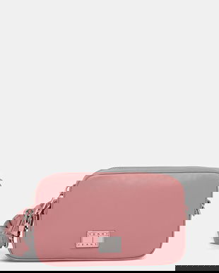 Tommy Jeans poșetă culoarea portocaliu, AW0AW17570