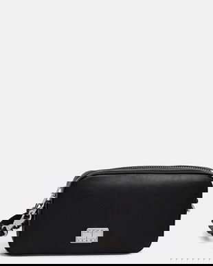 Tommy Jeans poșetă culoarea negru, AW0AW17570