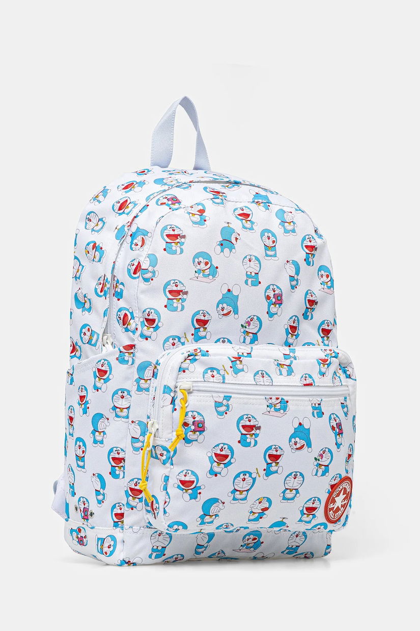 Converse rucsac X DORAEMON GRAPHIC culoarea alb, mare, cu imprimeu, 10028896.A01