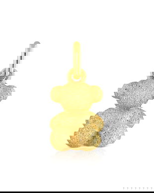 Tous pandantiv placat cu aur BOLD BEAR 1004437200